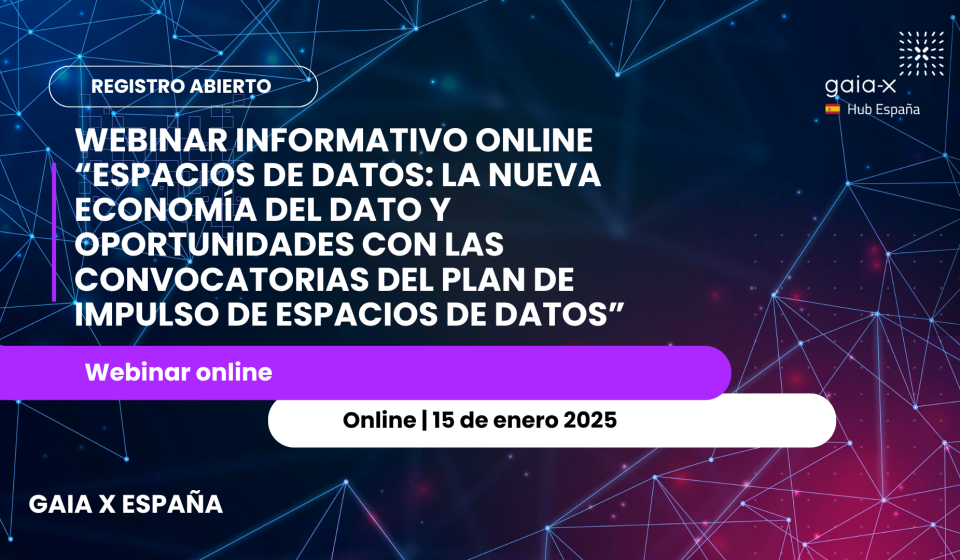 Copia de ¡Marca la fecha en tu calendario! Primera cumbre de espacios de datos gaia x españa 3-4 de diciembre de 2024 (Presentación) (3)